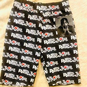Poetic Justice Biker Shorts |Size M|NWT